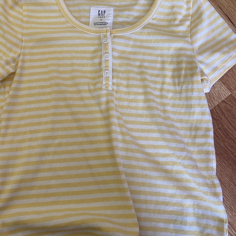Gap Teen Striped Baby Tee